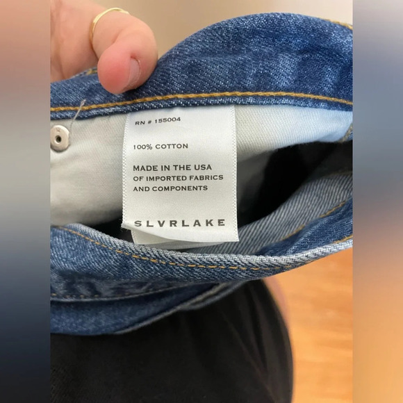 NWT $289|| SLVRLAKE Virginia Slim CLAREMONT, Jeans. Size 32 still on web… - Picture 13 of 13